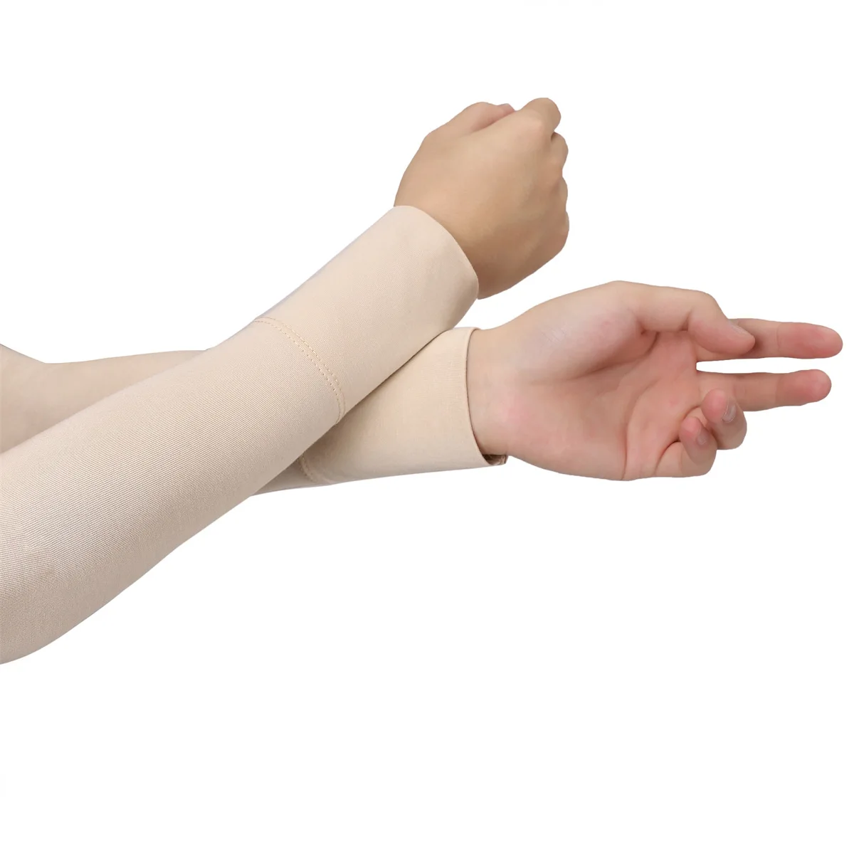 Summer Modal Ice Arm Sleeves Anti-sunburn Anti-UV Cycling Fingerless for Men Women ice arm sleeves,arm sleeves