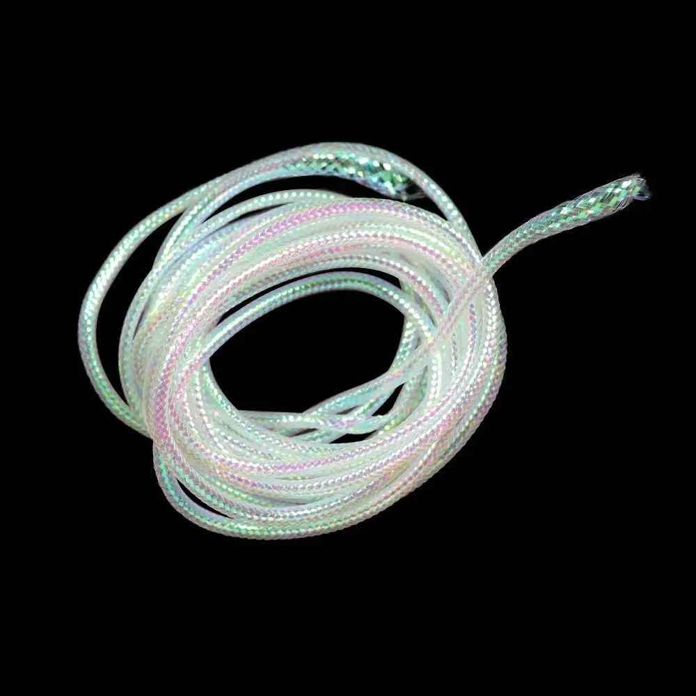 Tying Materials Pearl White 6mm 8mm 2mm 4mm Flash Braided Tubes Fish Scale Body Tube Fishing Maylor Tube Fly Pearl Maylor Tube