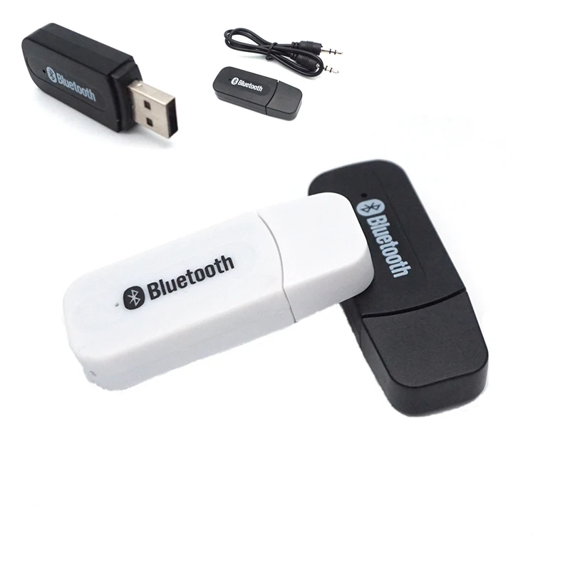 

USB Wireless Bluetooth-compatible Music Stereo Receiver Adapter AMP Dongle Audio home speaker 3.5mm Jack BT Receiver Connector