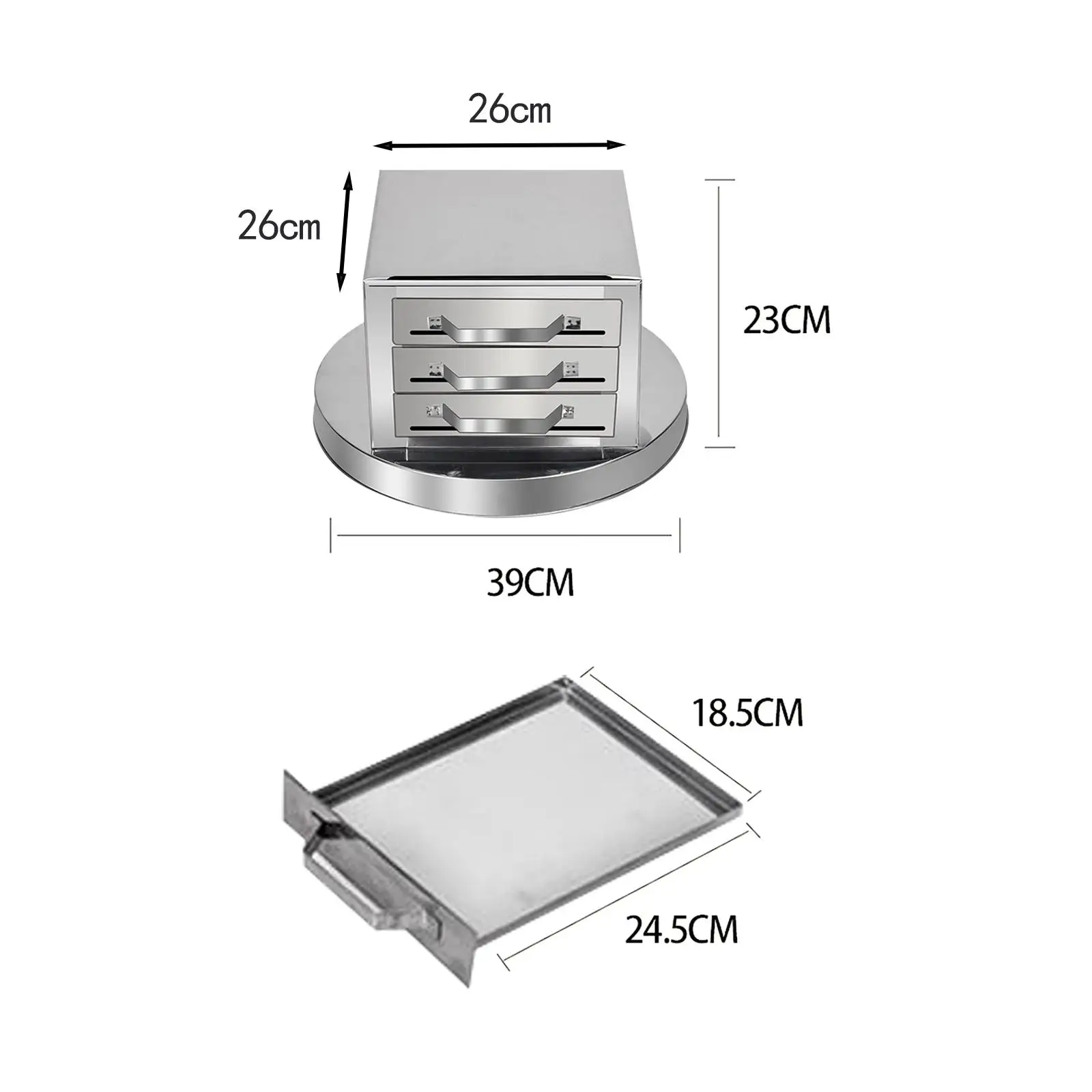 Chinese Rice Noodle Roll Food Steamer Kitchen Home Use Devices 3 Tiers Cookware Changfen Machine 201 Stainless Steel