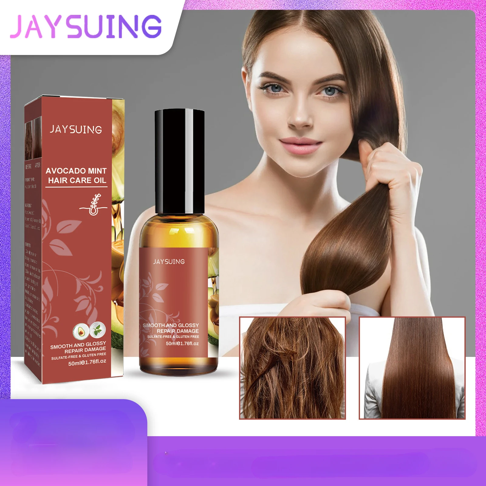 Hair Growth Oil for Fast Hair Growth - Intensive Hairs Growth Treatment for Thicker, Fuller Hairs - Hair Loss Product Series