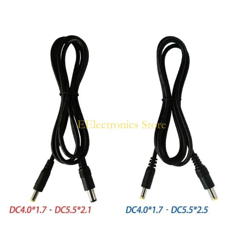 B03C 범용 전원 케이블 DC4.0x1.7mm DC5.5x2.1/DC5.5x2.5mm 전원 커넥터