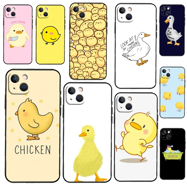 Lovely Yellow Chick Phone Case  Phone Case Yellow Duck Iphone - Cute Phone  Case - Aliexpress