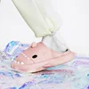 Comwarm Shark Plush Slippers For Women Men Autumn And Winter Warm Cartoon Cotton Slipper Non-Slip Waterproof Outdoor Home Shoes 3