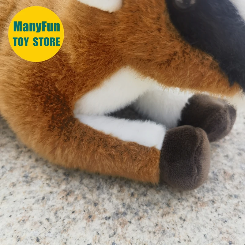 Realistic Antelope High Fidelity Goat Plushie Gazelle Plush Toys Lifelike Animals Simulation Stuffed Doll Kawai Toy Gifts Kids 6