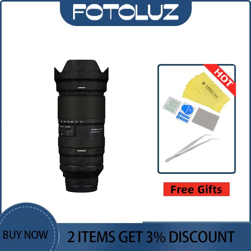 

Защитная пленка с защитой от царапин для объектива камеры Tamron 50-400 мм F/4,5-6,3 Di III VC VXD