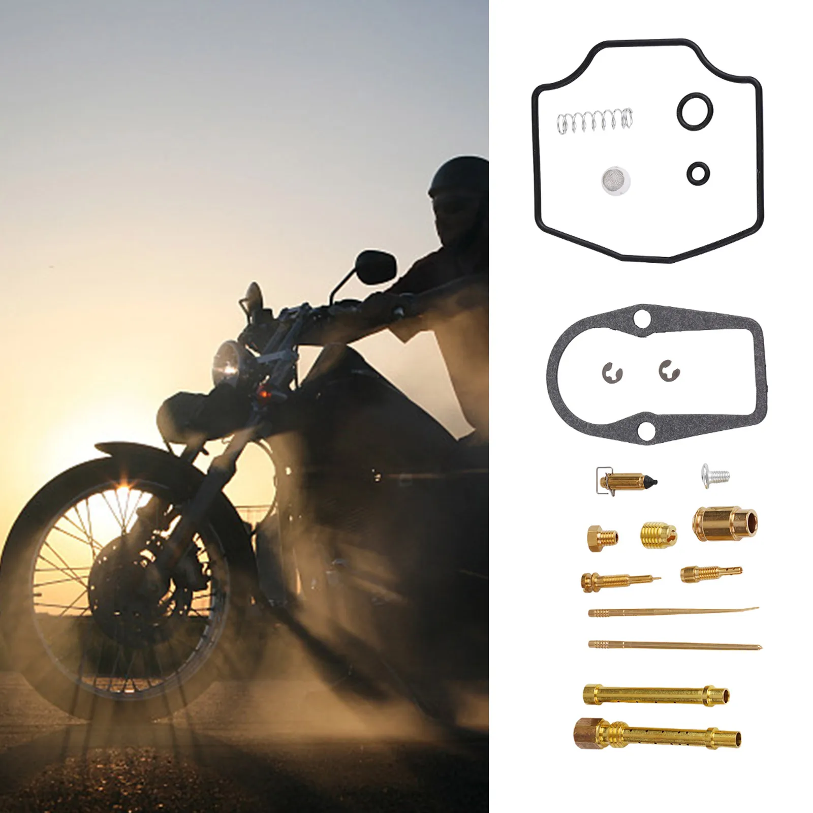 

1pc Carburetor Kit Car Interior Parts Car Repartment Parts Carburetor Rebuild Kit Carburetor Repair Kit High Quality