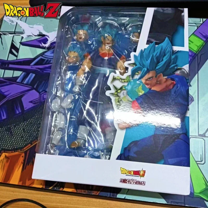 Dragon Ball Super Vegito Blue Action Figure Vegetale S.H.Figuarts Shf Super Saiyan God Pvc Anime Model Gifts Decorazione Giocattolo Regalo