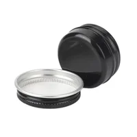 10/20Pcs 10ml Round Aluminum Box Metal Tins Cans with Screw Lid DIY Candle Jars Lip Balm Oil Craem Containers Travel Sample Pot 3