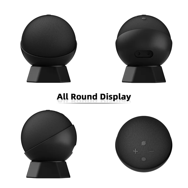 Silicone Support De Bureau Bluetooth Haut-Parleur De Bureau Support De  Montage pour Alexa Echo Dot 5/4th Génération Gestion Fonction de Base -  AliExpress