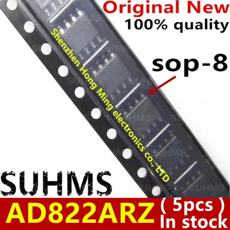 

(5piece) 100% New AD822 AD822A AD822AR AD822ARZ sop-8 Chipset