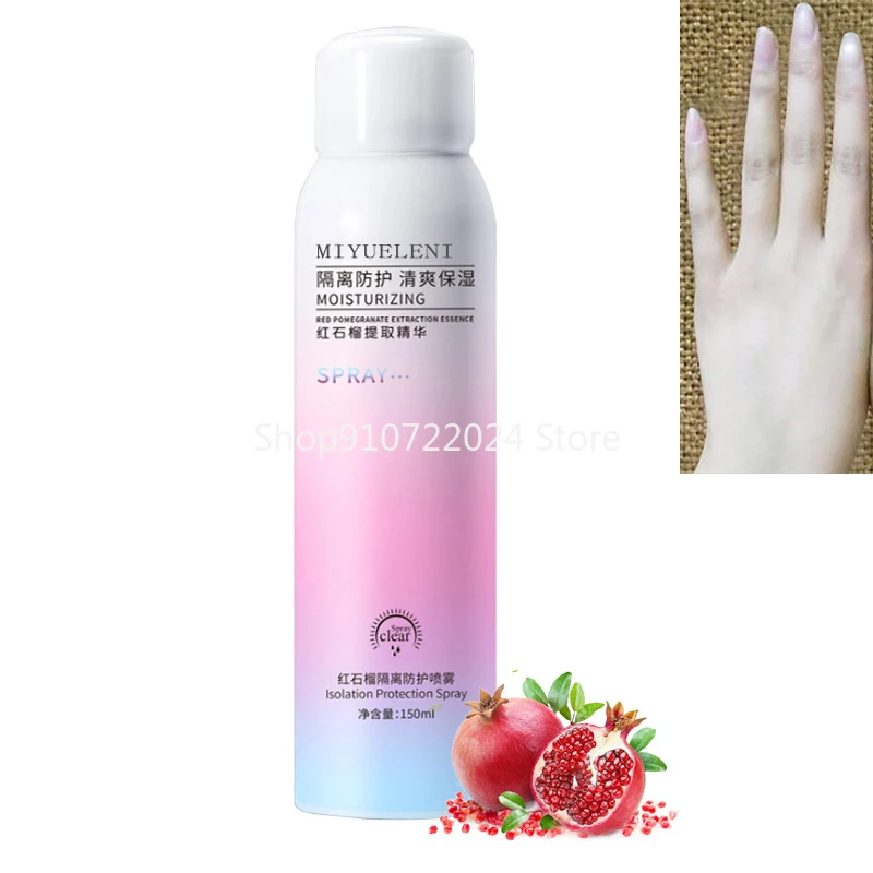 Skin Whitening Spray 150ML Red Pomegranate Protection Skin Care Sunblock Sunscreen Cosmetics