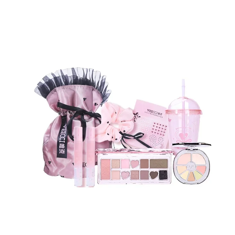 Makeup Gift Set Lipstick Eyeshadow Concealer Palette All In One