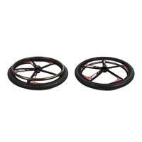 SilvertCreer-Roue Arrière de 24 Pouces pour Fauteuils Électriques 3