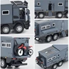 1/28 NOMADISMs Arocs Unimog Alloy Motorhome Touring Car Model Diecast Metal Toy Off-road RV Vehicles Model Sound Light Kids Gift 4