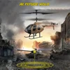 Vatos remote controlled helicopter camouflage 2.4GHz radio indoor RC helicopter toy one click takeoff for boy children adults 2