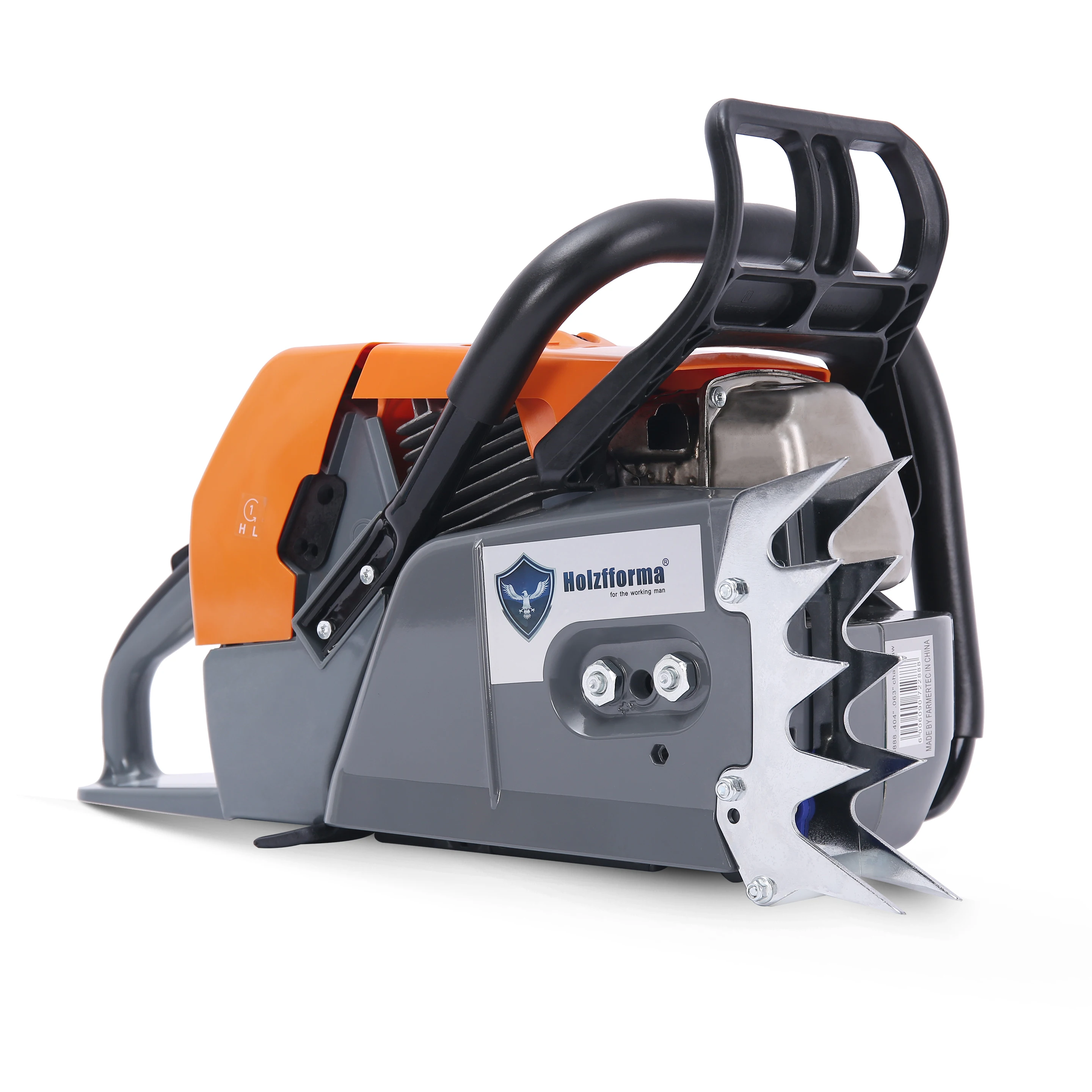 Farmertec 122cc Holzfforma®Orange Dark Gray G888 Power Head Without Bar and Chain Compatible With MS880 088 Chainsaw 3