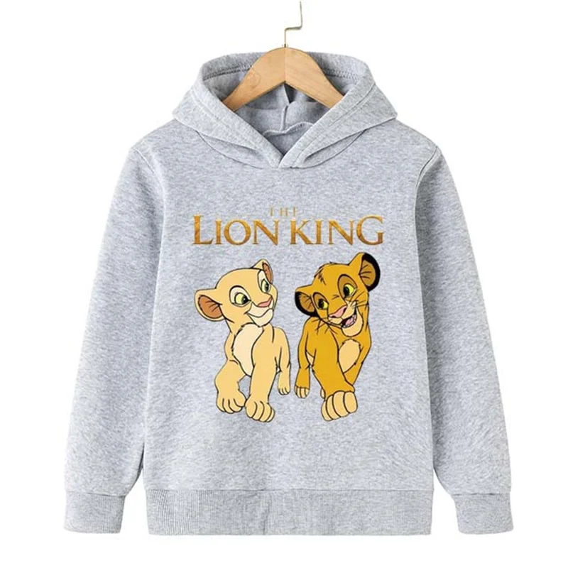 Baby Boys Girls Lion King Simba Clothes Winter Spring Hoodies Kids
