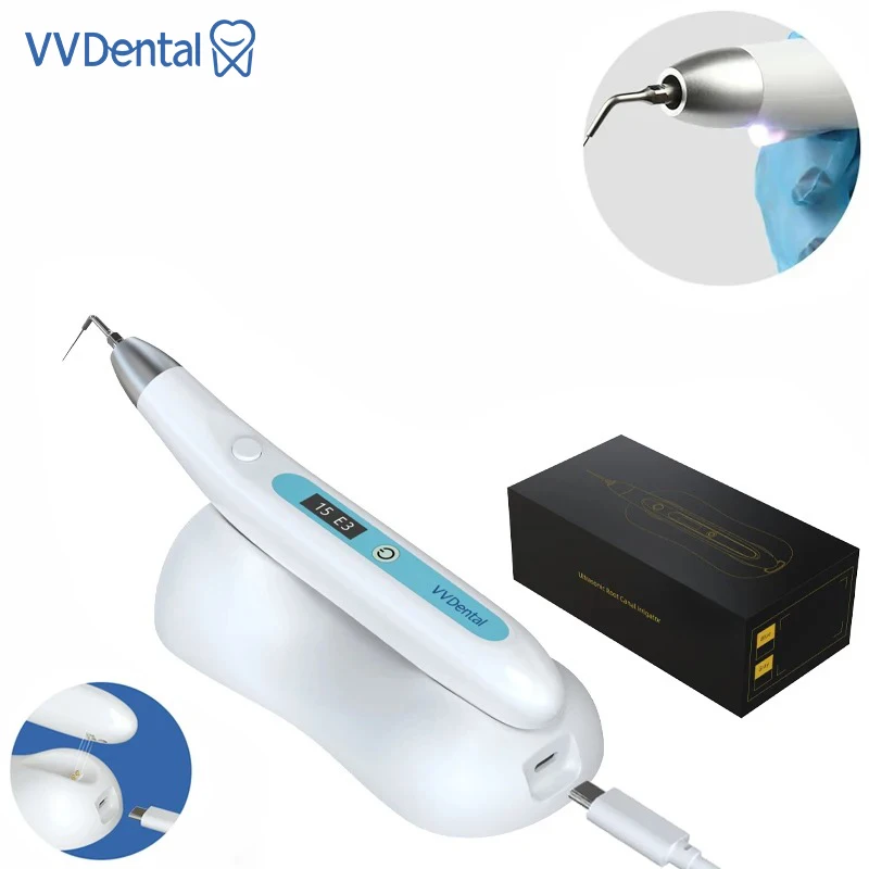 

VVDental Dental Sonic Irrigator Endo Sonic Activator for Root Canal Cleaning And Calcified Stain Removal Dentistry Equipment