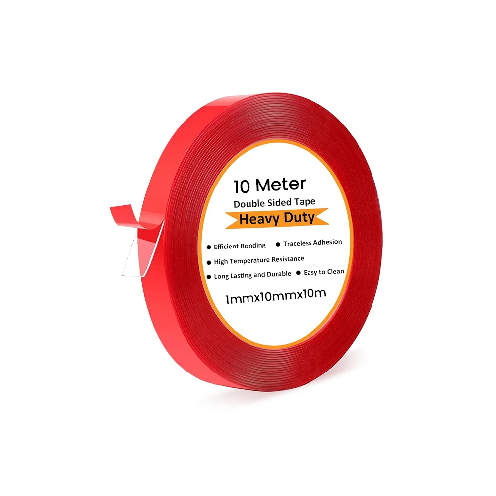 High-Strength Transparent Waterproof Double-Sided Tape - No Residue, Self-Adhesive