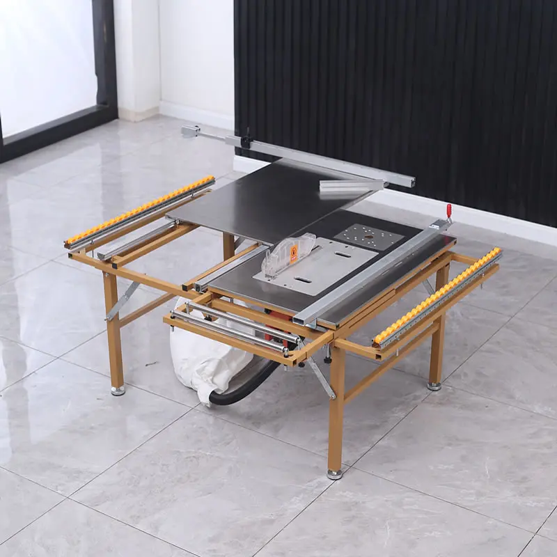 Woodworking Table Saw WJ-80 Dust Free Push Table Saw Multi-function Portable Machine