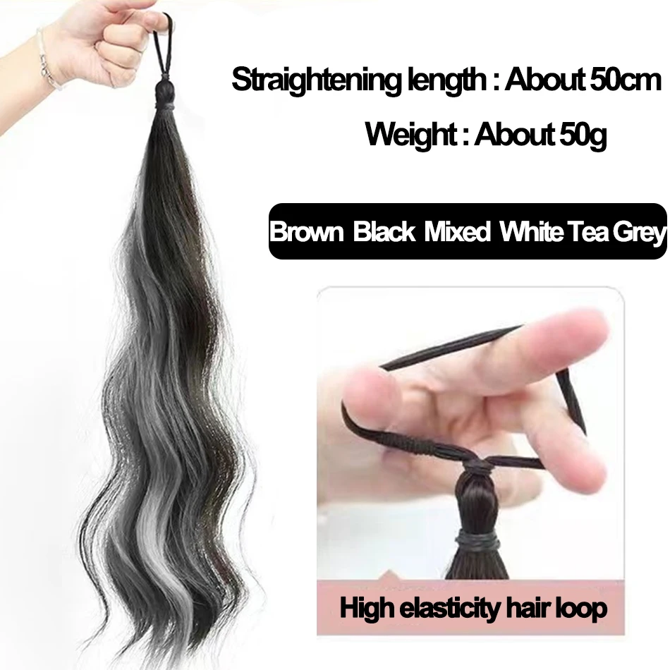 وصلات شعر بني أسود مموج