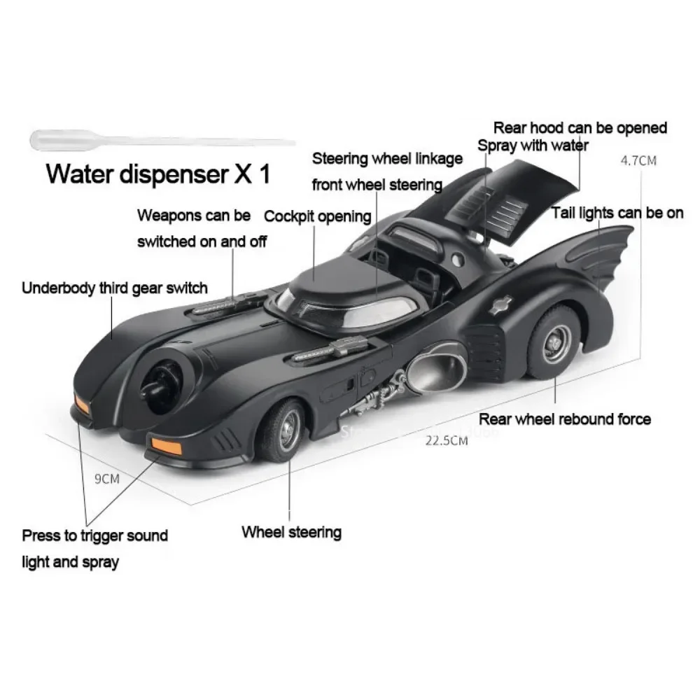 希少 1/24 BATMAN BATMOBILEバットモービル(1989)金属製 楽天市場】バットモービル 1989 ミニカー バットマン 1/24