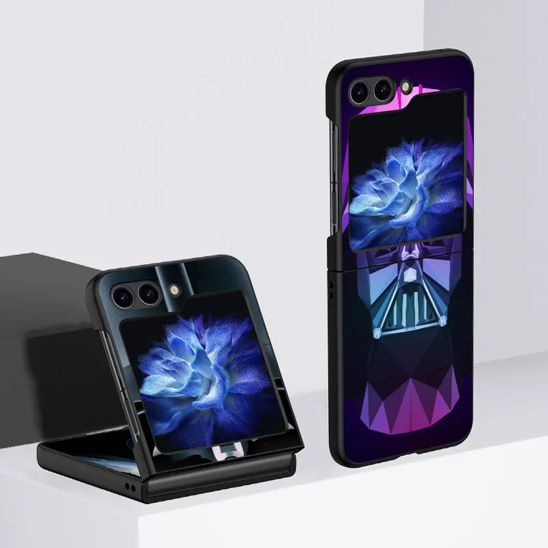 Darth V-Vaders Custodia Samurai Nera Per Samsung Galaxy Z Flip 5 Zflip4 Zflip5 5G Zflip3 Fold Zflip5 Flip4 Cover Nera Per Telefono Di Lusso