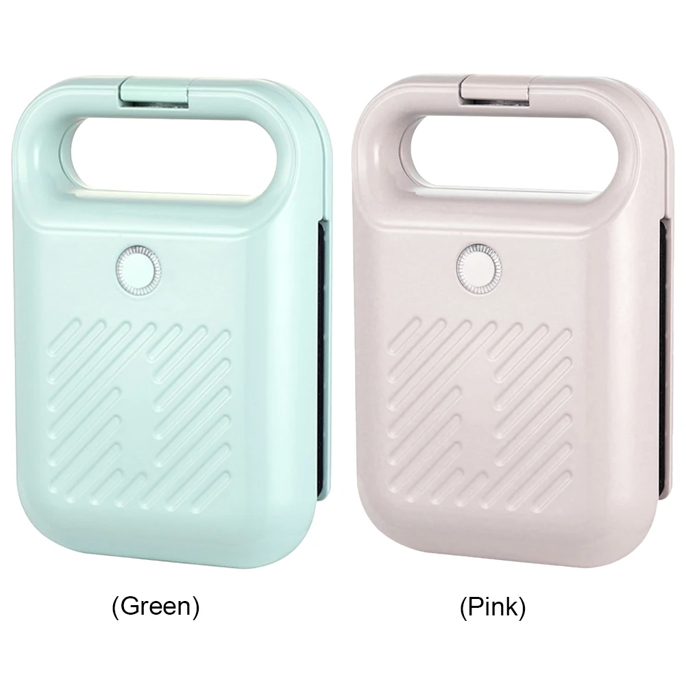 Electric Sandwich Maker Panini Press Non-Stick Coating Egg Omelette Pan Portable Light Food Making Machine Home Kitchen