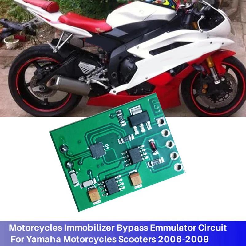 Motorcycles Immobilizer Bypass Emmulator Circuit For Yamaha