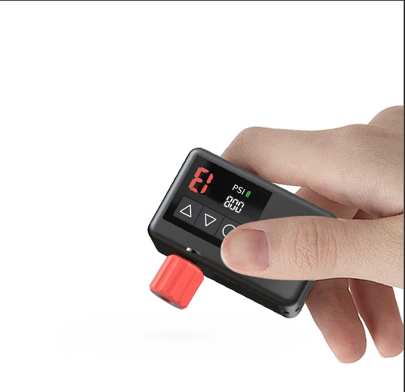 Description Picture 5 of itemOFFBONDAGE Mini Electric Air Pump Portable Bicycle Cordless FV AV Inflator Presta Schrader Valve Outdoor Road MTB Bike Aluminum