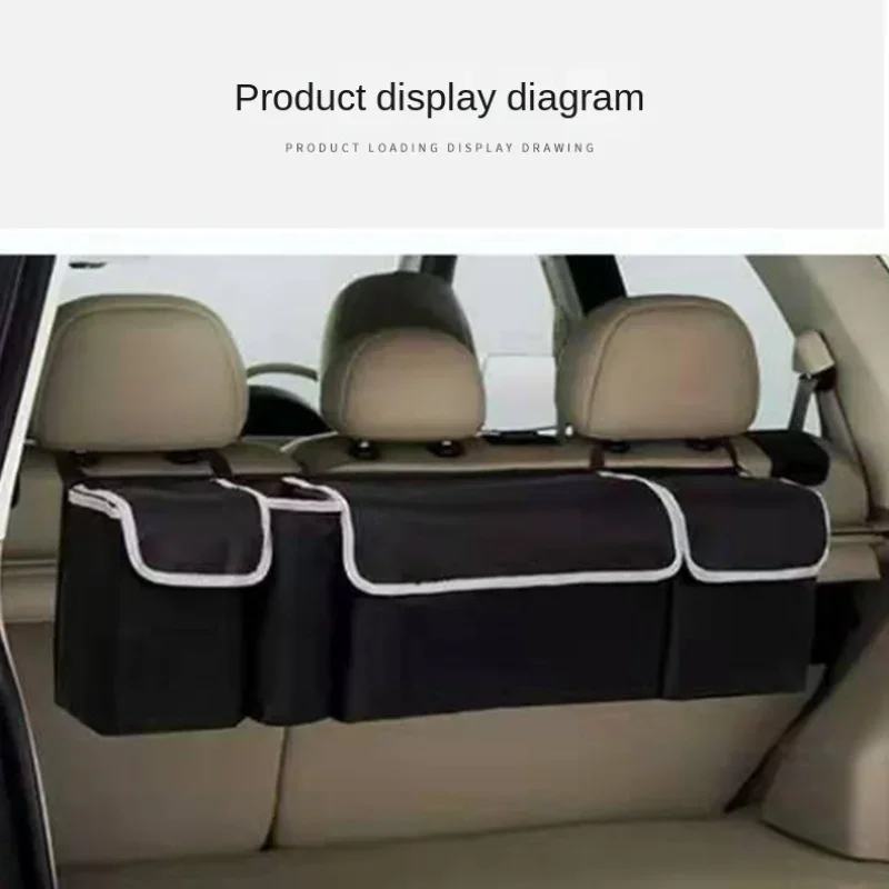 Auto Supplies Car Backup Seat Storage Bag Seat Back Oxford Cloth Hanging Bag Backrest Storage car storage bag car interior organizer