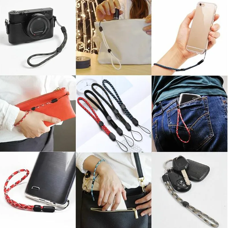 10Pcs Wrist Lanyard Hand Straps , 7.5