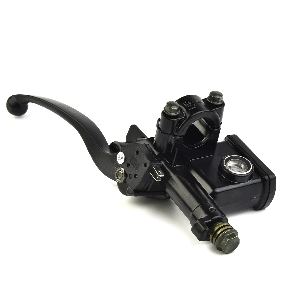 1pc 오토바이 브레이크 캘리퍼스 왼쪽 핸들 브레이크 마스터 실린더 액세서리 50cc 70cc 90cc 110cc 125cc 150cc ATV 먼지 자전거