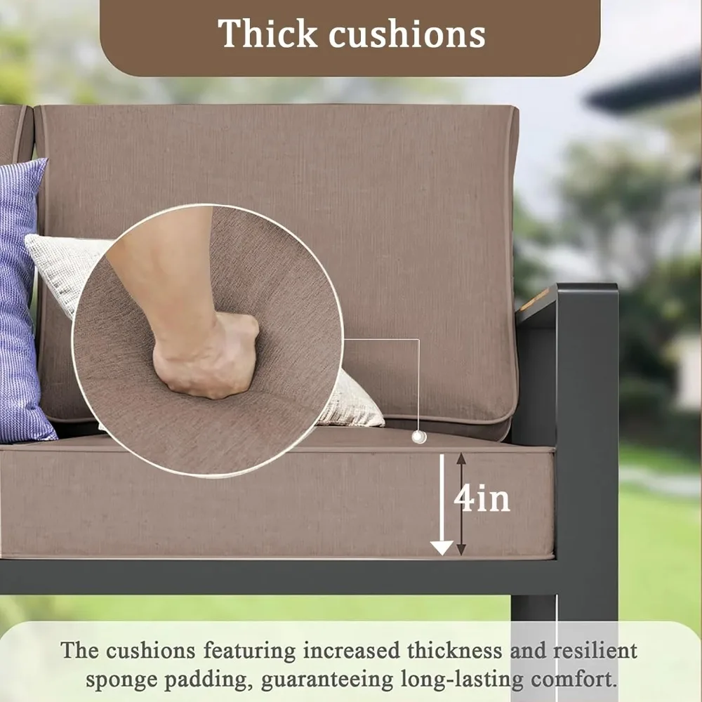 Outdoor Sectional Cushion Set (14-Piece) 4