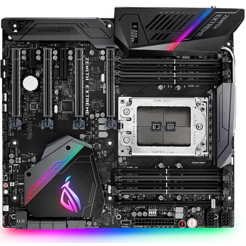 ROG ZENITH EXTREME 　X399マザーとCPU、クーラーのセット