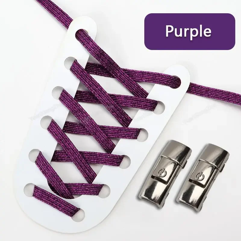 Vibrant Elastic No-Tie Shoelaces