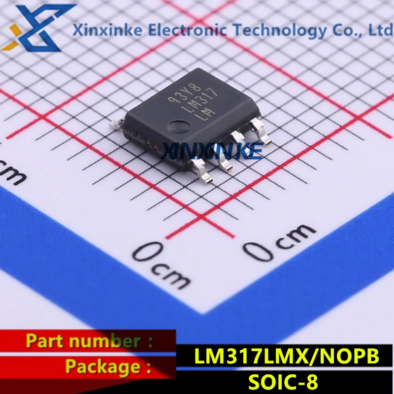 

LM317LMX/NOPB SOIC-8 LM317LM Linear Voltage Regulators 3-Terminal Adjustable REG Power Management ICs Brand New Original