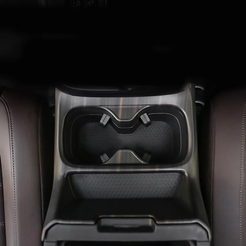Car Front Water Cup Holder Cover Decoration Frame For Honda CR-V e PHEV Accessories