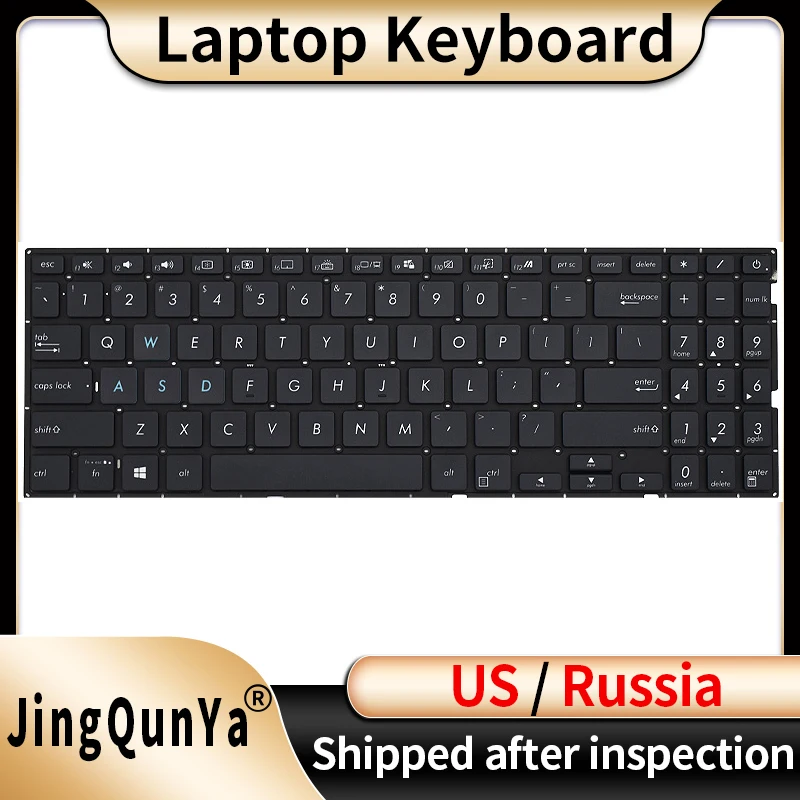 

US/RU/Russian Backlit Laptop Keyboard For ASUS Mars15 X571G GT X571U/F K571 F571G VX60GT VX60G Replacement