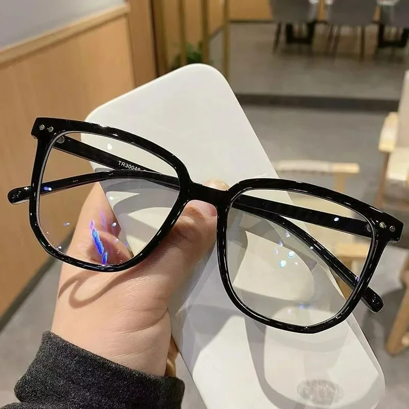 Women Retro Flat Glasses Digital Screen Protection