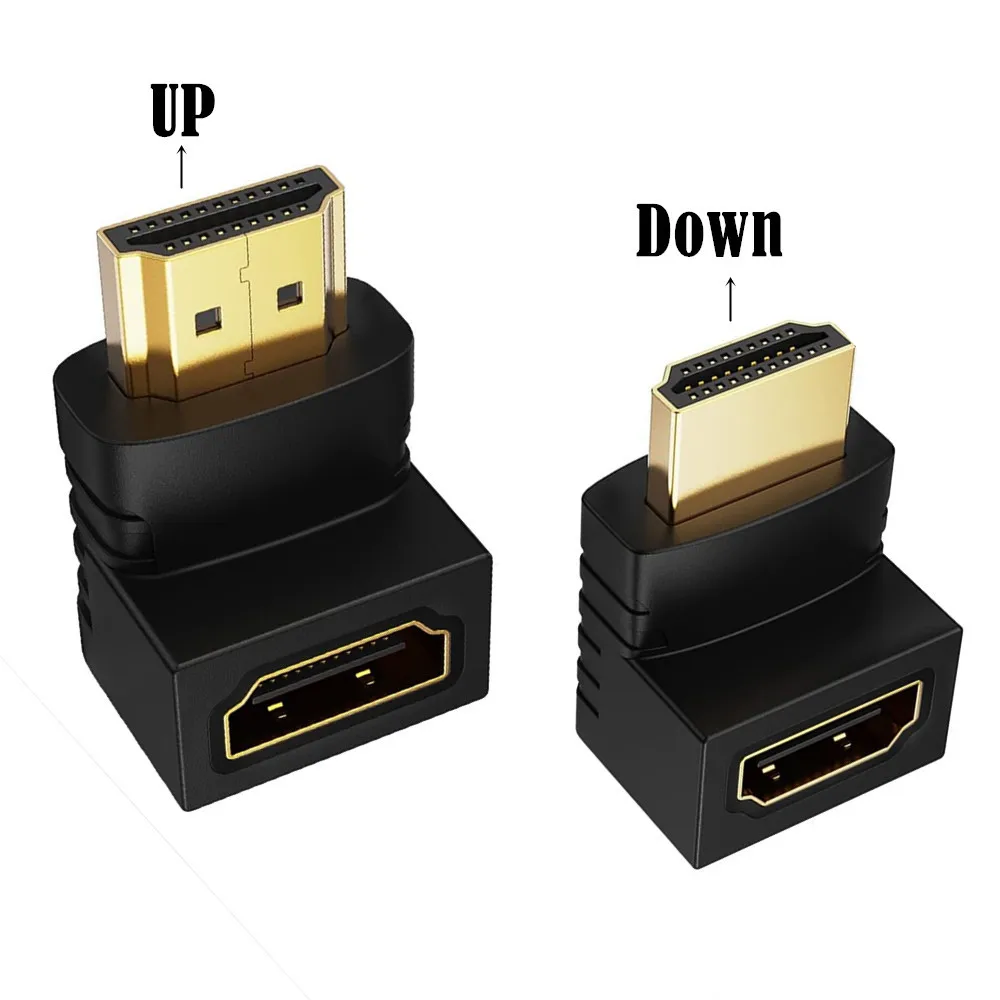 Hdmi Male Female Connector Hdmi Connector 90 Degrees 270 Degree Hdmi Connector Audio