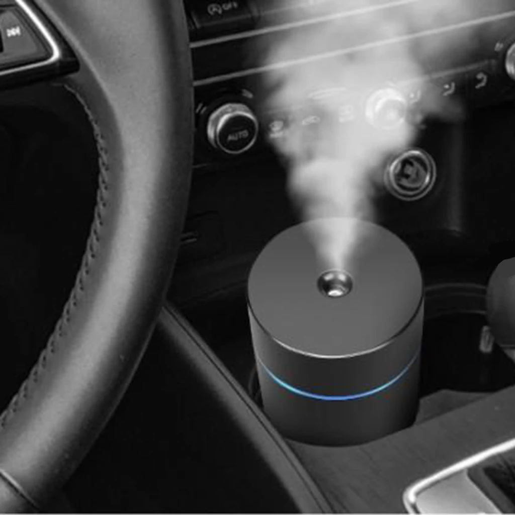 Air Humidifier USB 300ml Essential Oils Diffuser For Car Home Mute Humidification Bedroom Nano Purifier