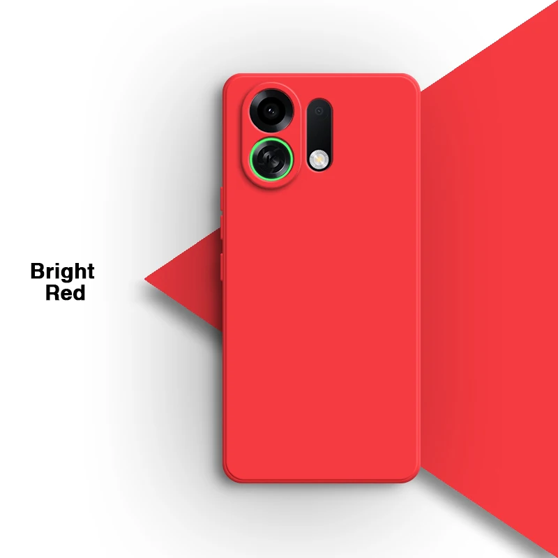 Enhanced Liquid Silicone Phone Case - Soft & Fashionable Back Cover Shell