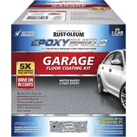 251965 EPOXYSHIELD Garage Floor Coating, 1 Car Kit, Gray 1