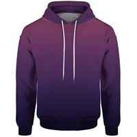 3D digital printed men's hooded sweatshirt, comfortable hooded sweatshirt, classic gradient new style, 2025 2