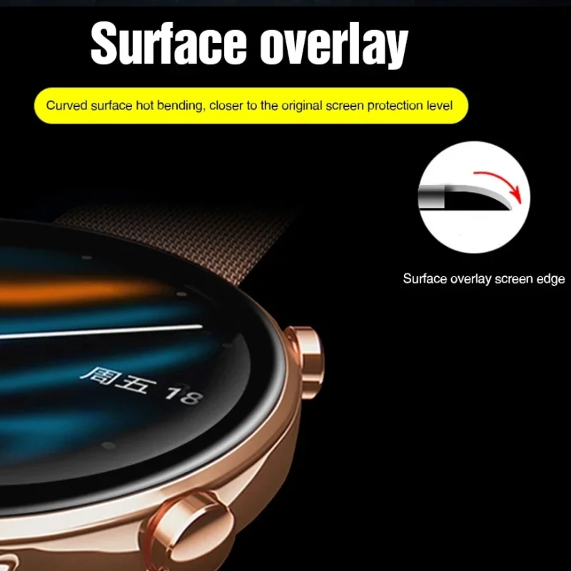 Premium Screen Protector for Huawei Watch - Soft Glass Protective Film