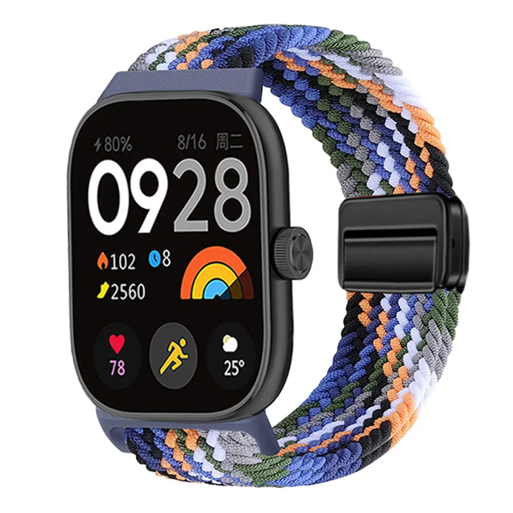 Magnetic Nylon Loop Sport Watchband - Versatile Replacement Bracelet Strap