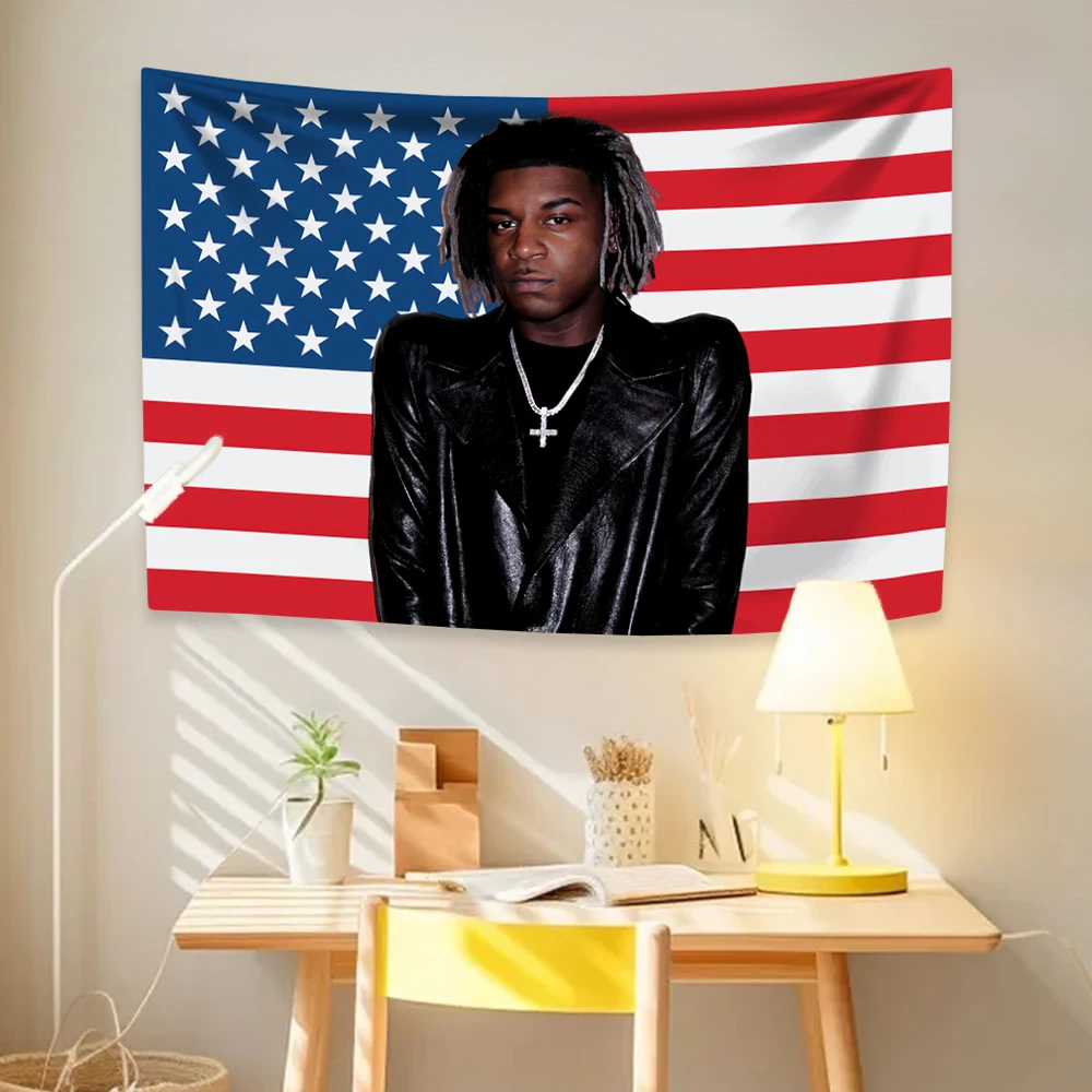 Ken Rapper Carsons Tapestry Music Album Cover Poster Wall Hanging Decor for Bedroom College Dorm Home