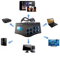 USB Arcade Fight Stick Street Fighting Joystick Gamepad controller for PS3 / PC / Android, USB PC Street Fighter Arcade Game - Image 5